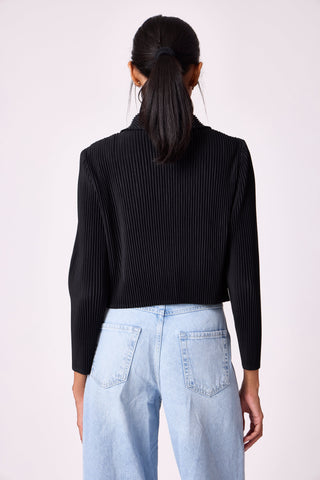 Beatrix Crop Jacket - Black