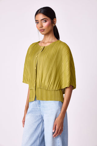 Zoe Shirt - Peridot Green