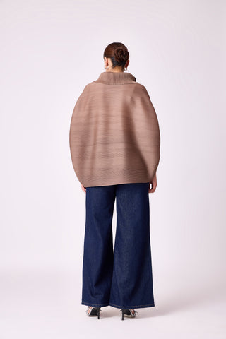 Sloane Batwing Top - Taupe