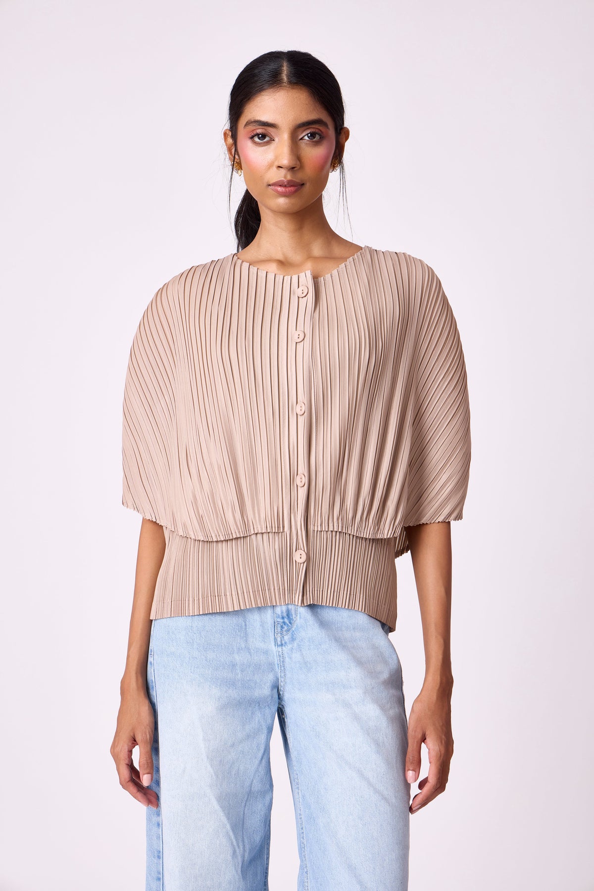 Zoe Shirt - Light Taupe