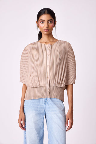 Zoe Shirt - Light Taupe
