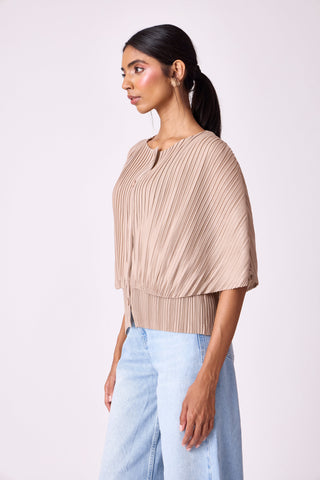 Zoe Shirt - Light Taupe