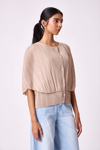 Zoe Shirt - Light Taupe