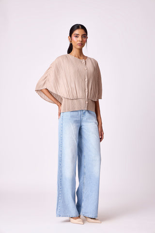 Zoe Shirt - Light Taupe