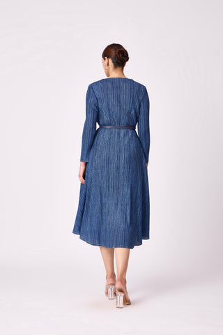Arizona Denim Wash Dress - Deep Blue