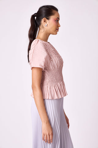 Liselle Top - Pale Pink