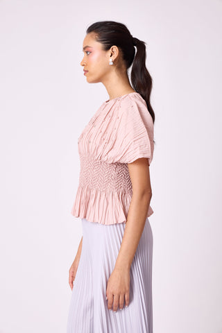 Liselle Top - Pale Pink