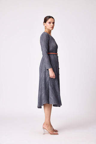 Arizona Denim Wash Dress - Dark Grey