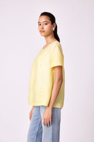Ayla Top - Lemon Yellow