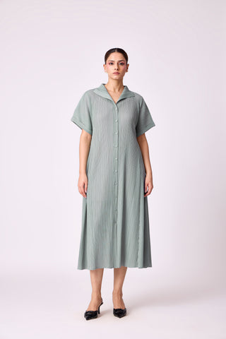 Triana Dress - Sage Mint