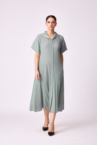 Triana Dress - Sage Mint