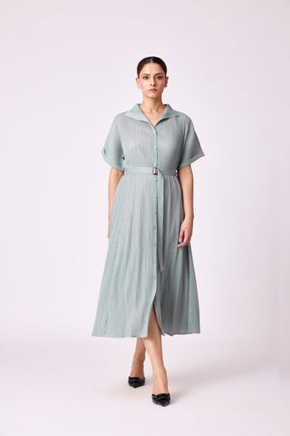 Triana Dress - Sage Mint