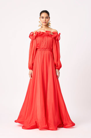 Madeline Organza Maxi