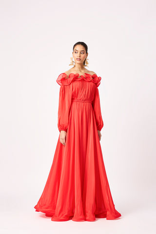 Madeline Organza Maxi