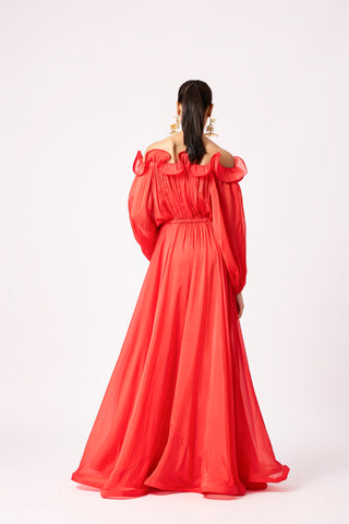 Madeline Organza Maxi