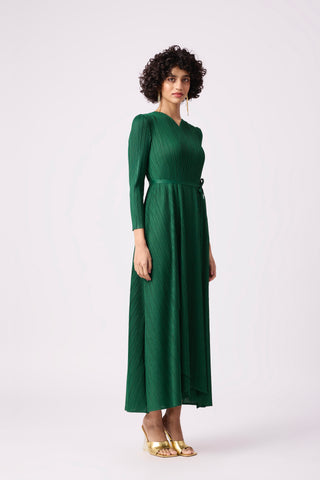 Amari Dress - Dark Green