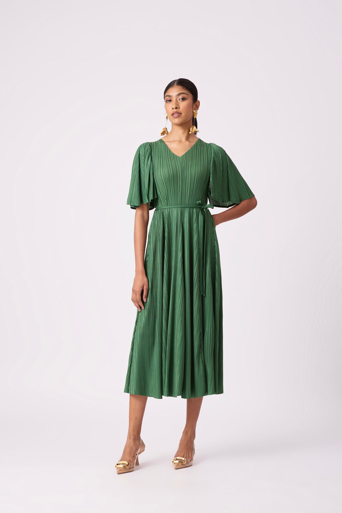 Ingrid Dress - Green