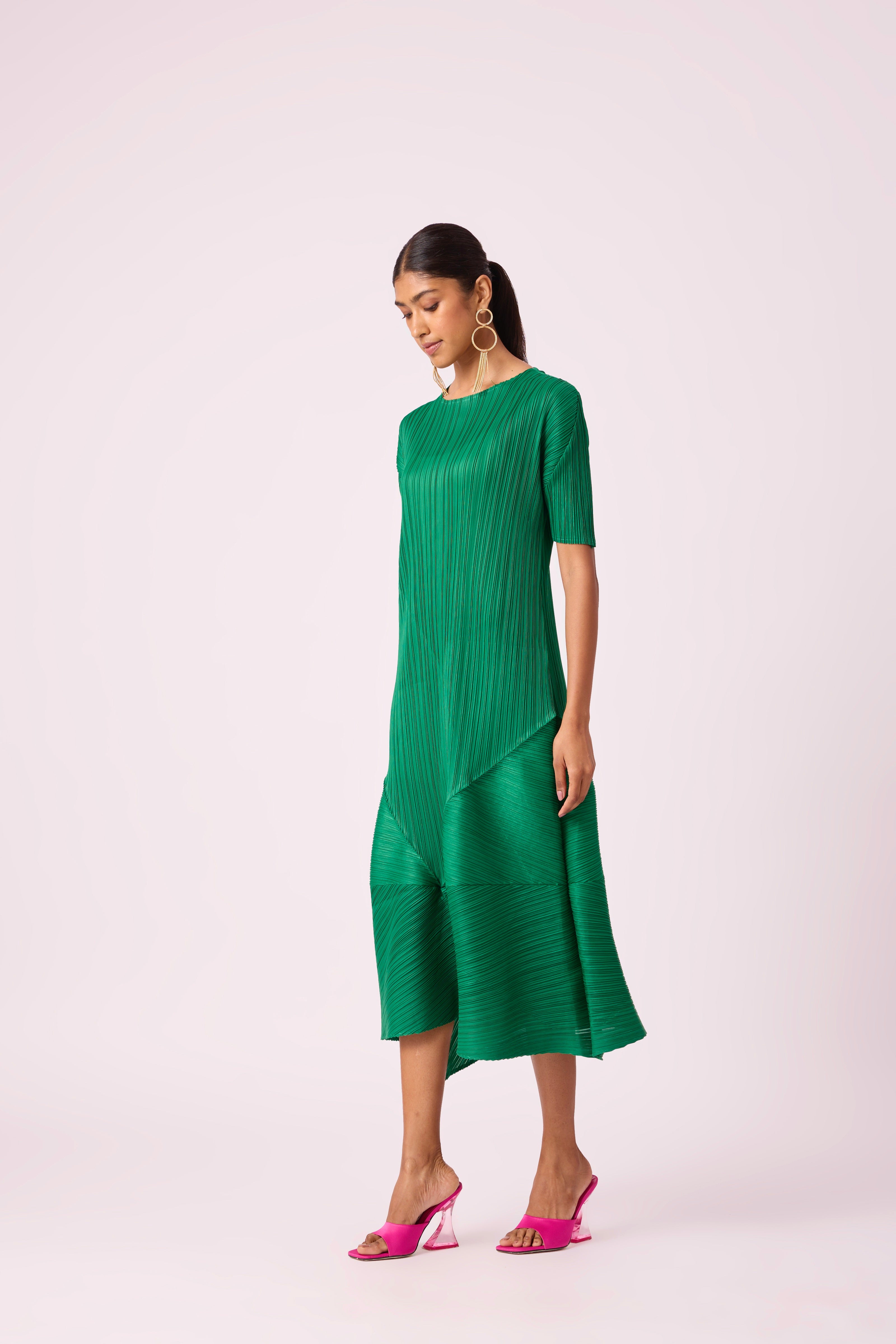 Biance Dress - Green