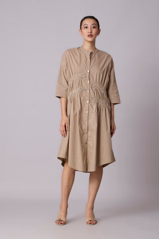 Tatum Dress - Khaki