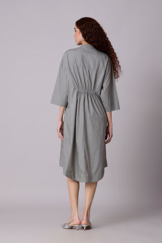 Tatum Dress - Storm Grey