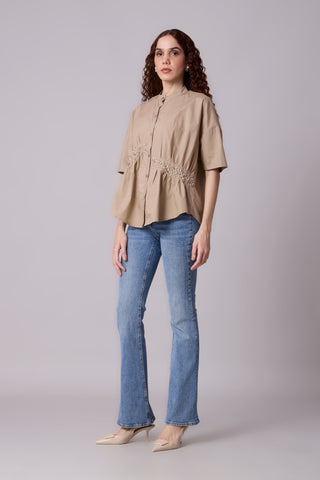 Tatum Shirt - Khaki