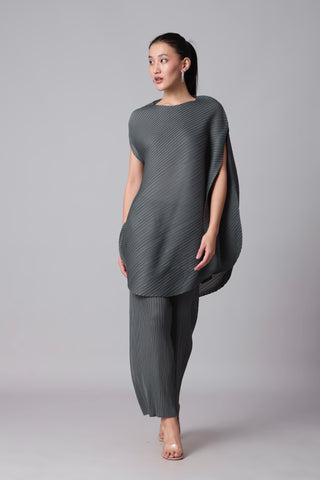 Lanna Tunic Set - Steel Grey