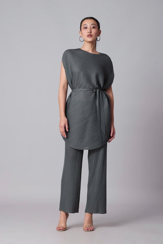 Lanna Tunic Set - Steel Grey