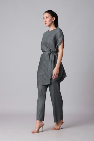 Lanna Tunic Set - Steel Grey