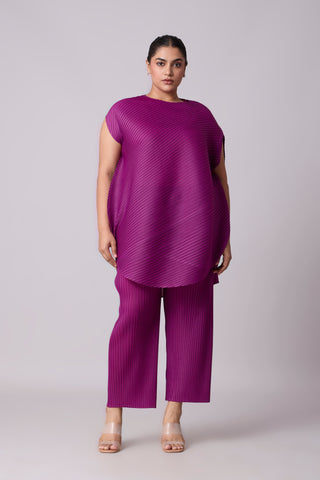 Lanna Tunic Set - Magenta