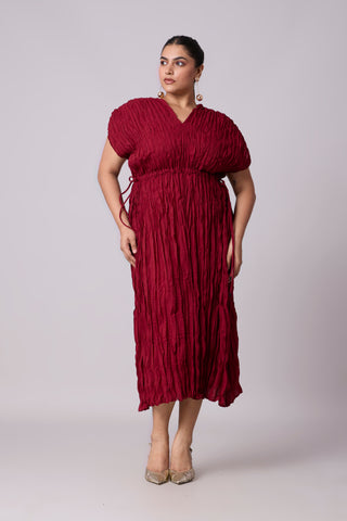 Ember Dress - Maroon