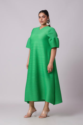 Paulina Midi Dress - Green