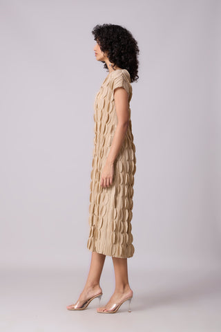 Raven Dress - Sand Beige