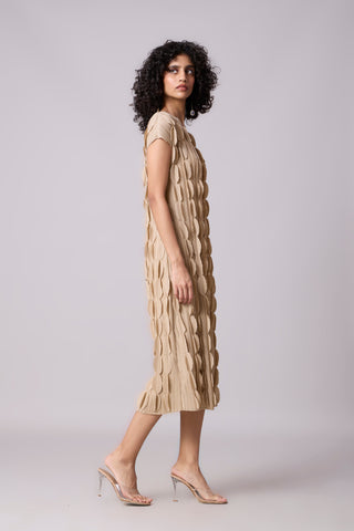 Raven Dress - Sand Beige