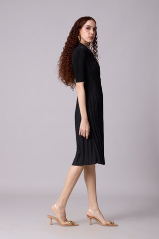 Ruth Shirt Dress - Black