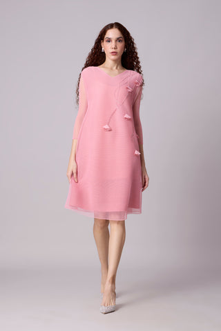 Elena Dress - Pink