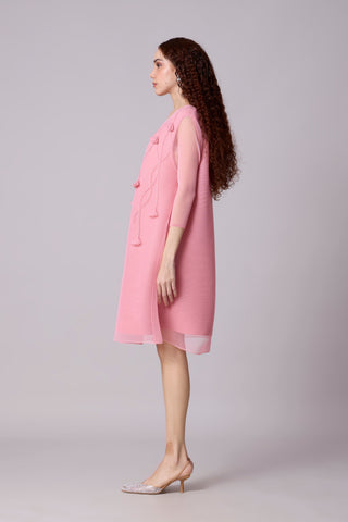 Elena Dress - Pink