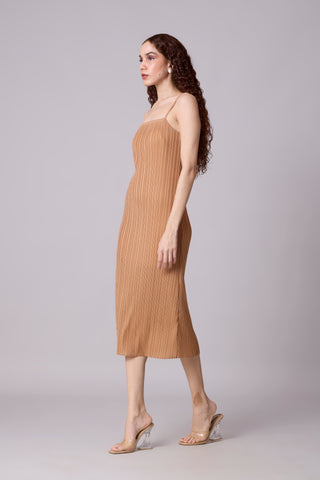 Olivia Slip Dress - Mocha