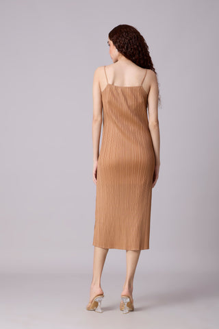 Olivia Slip Dress - Mocha