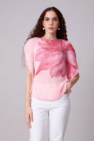 Darell Floral Top - Pink