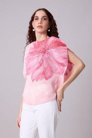 Darell Floral Top - Pink