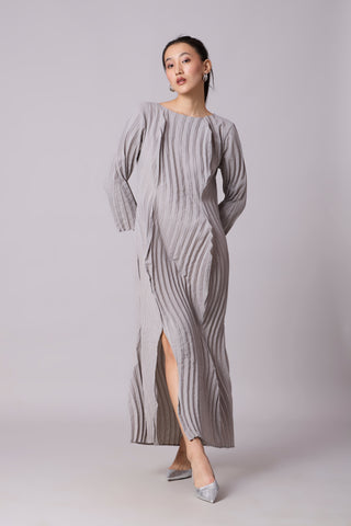 Imogen Dress - Light Grey