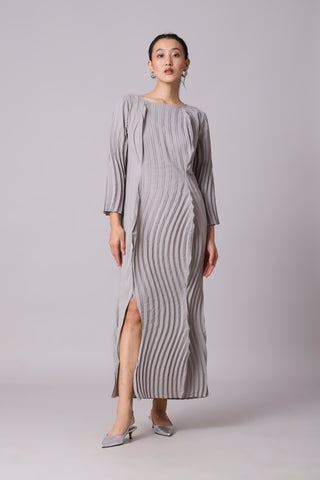 Imogen Dress - Light Grey