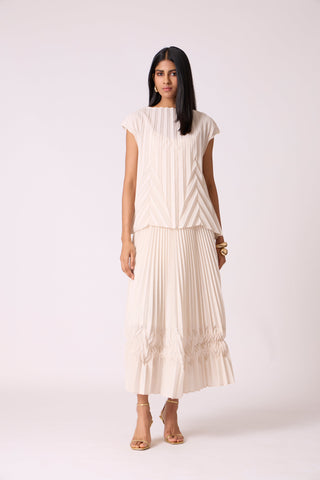 Oasis Skirt Set - Off White
