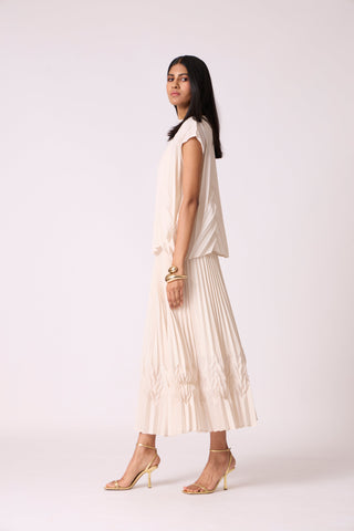 Oasis Skirt Set - Off White