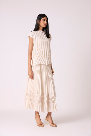 Oasis Skirt Set - Off White