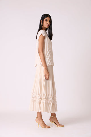 Oasis Skirt Set - Off White