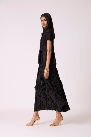 Jade Skirt Set - Black