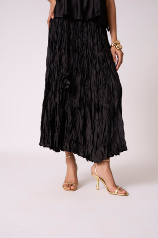 Jade Skirt Set - Black