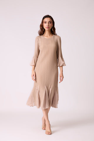Briana Dress - Sand Beige