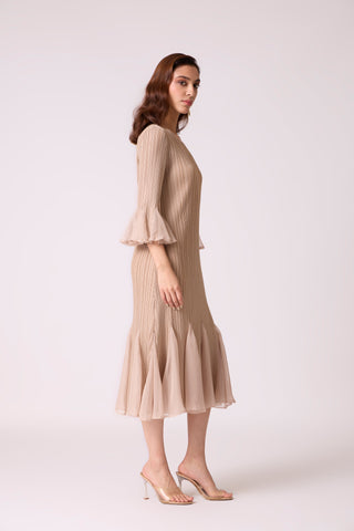 Briana Dress - Sand Beige